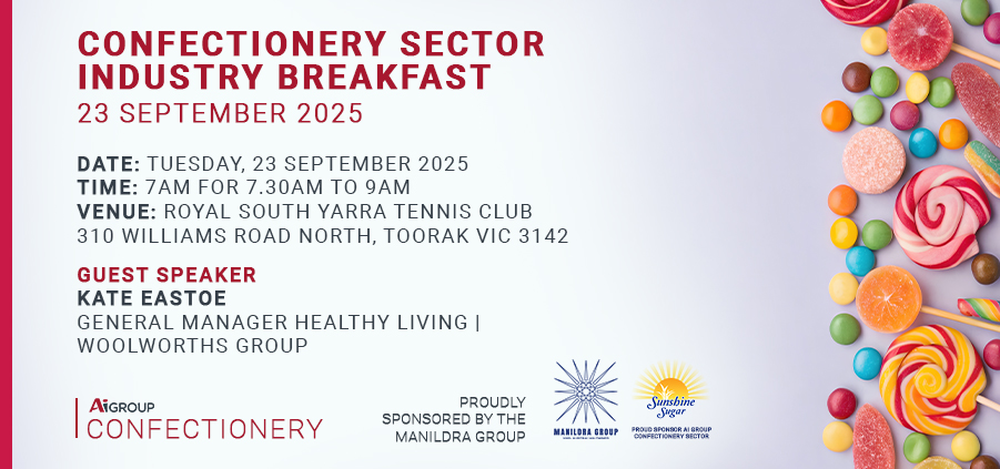 Confectionery Industry Breakfast